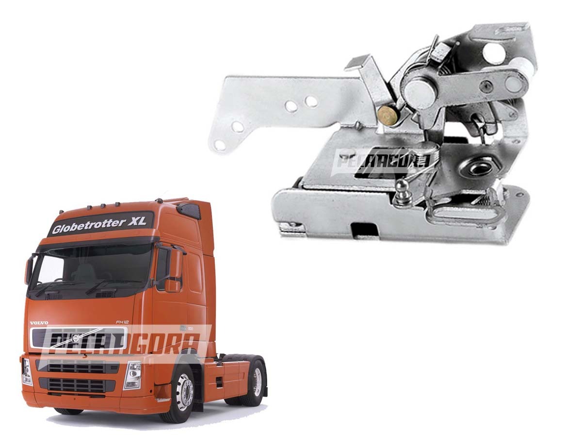 FECHADURA INTERNA PORTA LE ELETRICA MANUAL VOLVO FH ESQUERDA 2003 A 2009 (205883