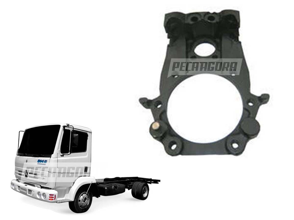 SUPORTE PATIM SAPATA TRASEIRO LE MB 709 710 712 812 814 912 914 MERCEDES BENZ (6