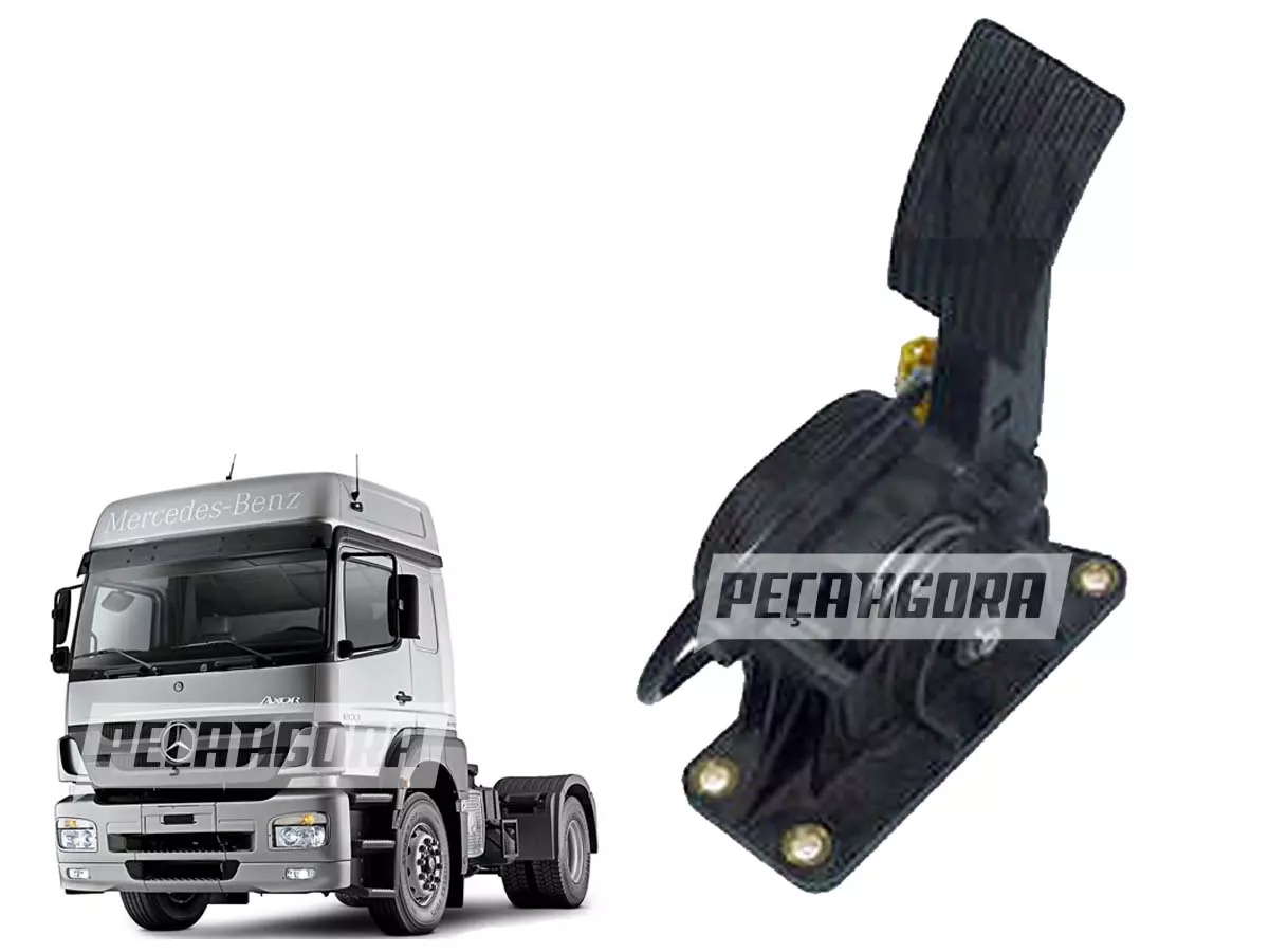 PEDAL ACELERADOR MOTOR AUTOMATICO MB AXOR MERCEDES BENZ (9703000004-L0305040)