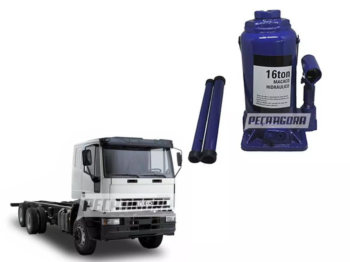 MACACO HIDRAULICO 16 TONELADAS FORD 1622 1722 1717 1722E 2831 4331 PARA IVECO TE