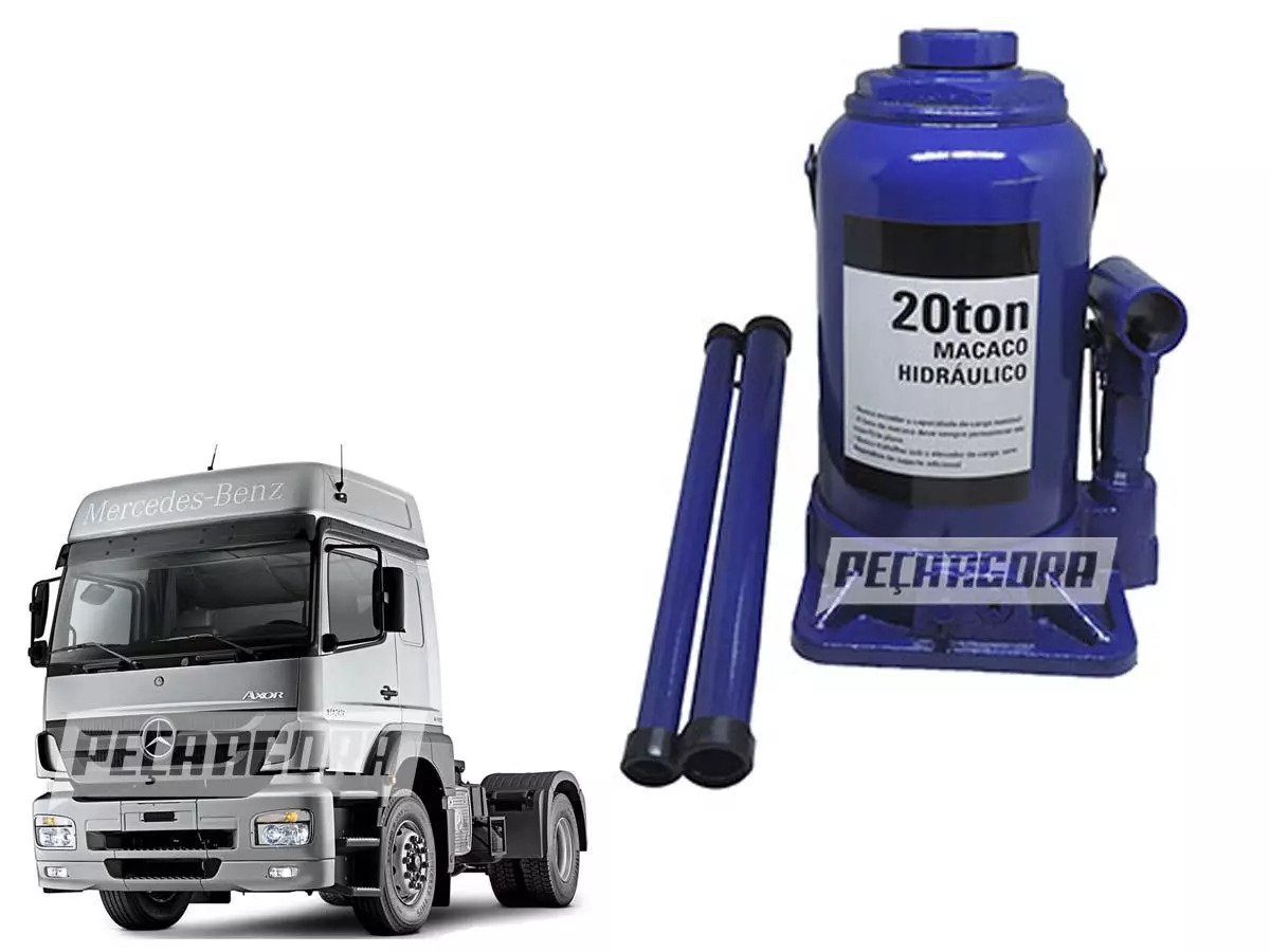 MACACO HIDRAULICO 20 TONELADAS VW CONSTELLATION MB AXOR SCANIA 113 124 FORD 2628