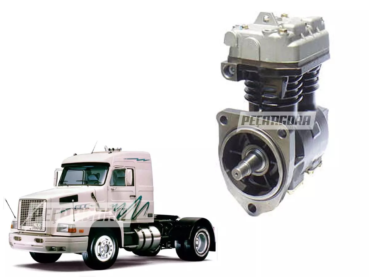 COMPRESSOR DE AR VOLVO B10M B12R B58 N10 N12 NL10 NL12 (II15993B)