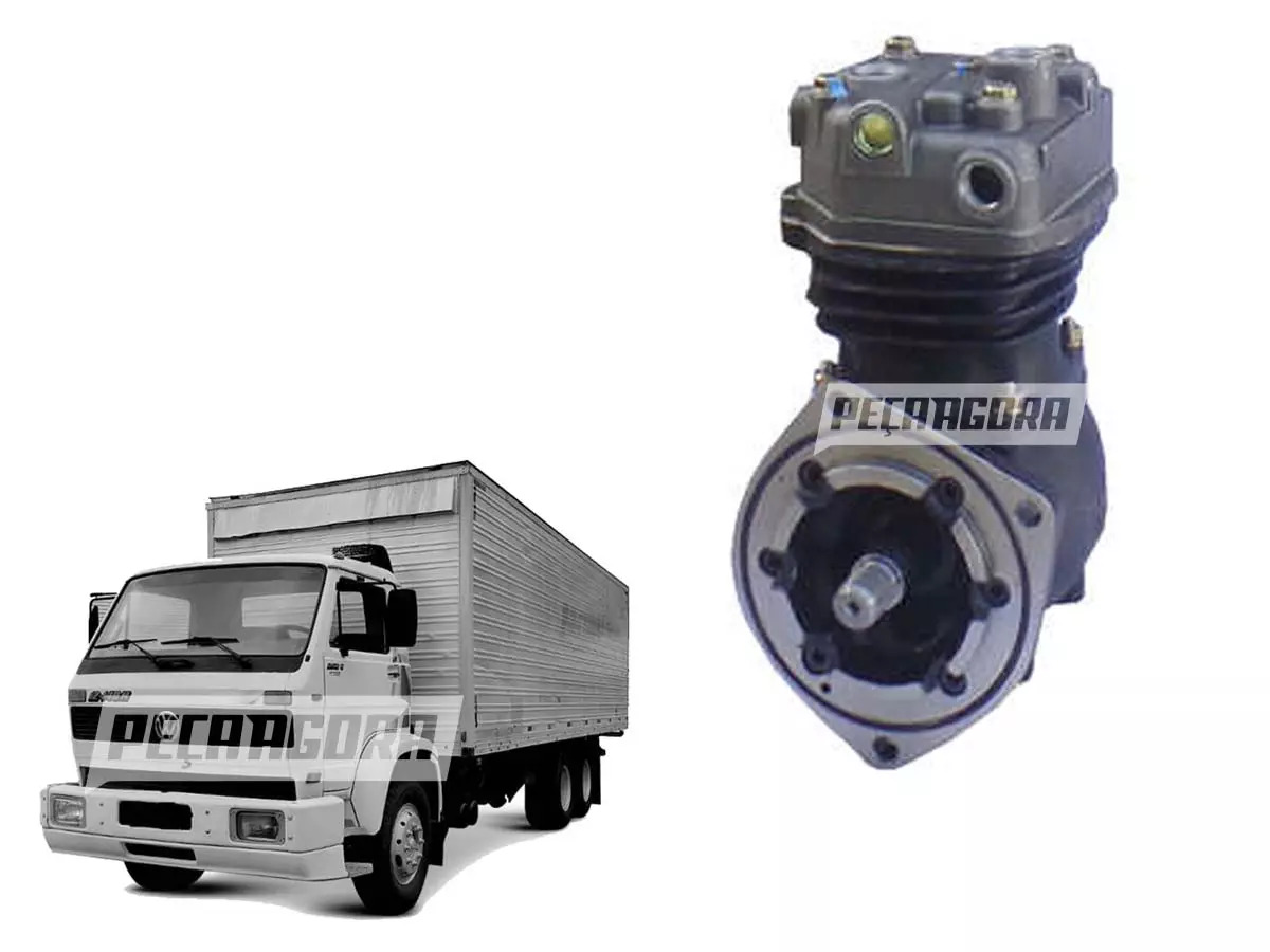 COMPRESSOR DE AR VW 7100 8100 8130CO 8140 12140T MWM 4.10 4.10T 4.10CTA VOLKSWAG