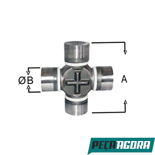 CRUZETA CARDAN VOLVO FH 12 (08/09) CARDAN ENTRE EIXO PARA IVECO  (42536996)