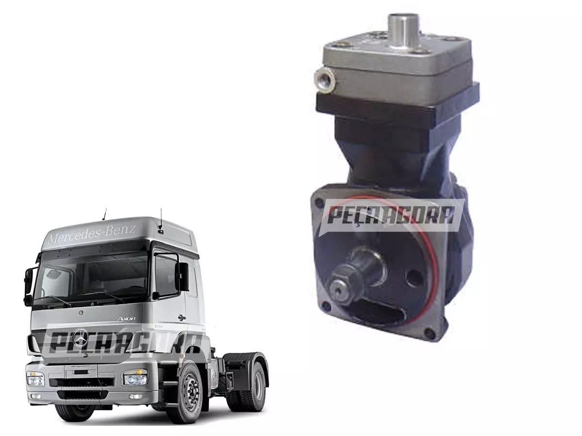 COMPRESSOR DE AR MB 1728SS 2423B 2428 ATEGO 1315 1418 1518 1725 1728 AXOR 1933 2