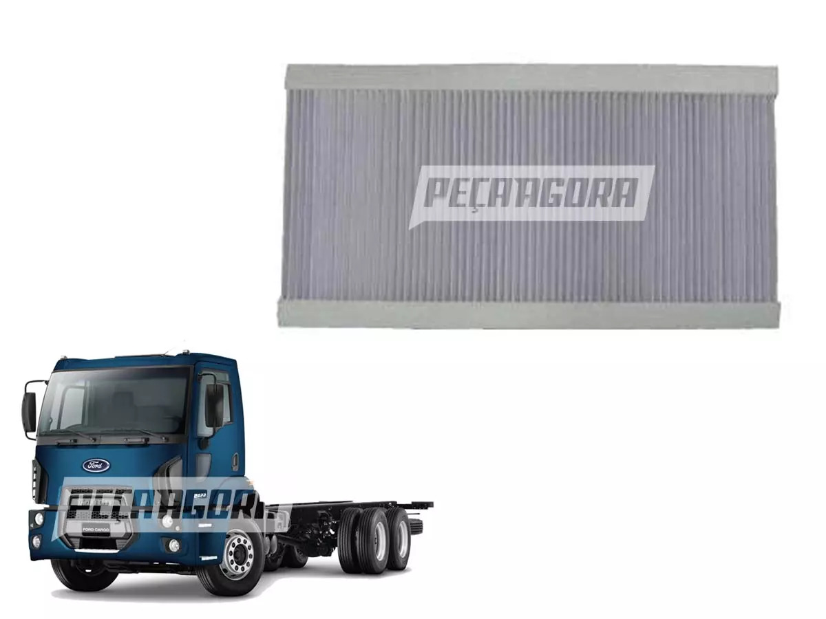 FILTRO AR CONDICIONADO CABINE FORD NOVO CARGO 1317 4X2 1319 4X2 1517 4X2 1519 4X