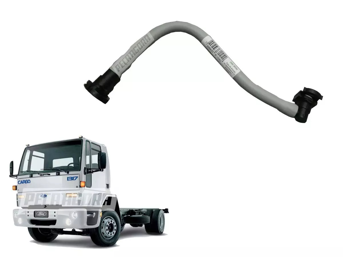 TUBO ENTRADA AGUA COMPRESSOR FORD NOVO CARGO 816 1317 1517 1717 (BH0X2910JA,)