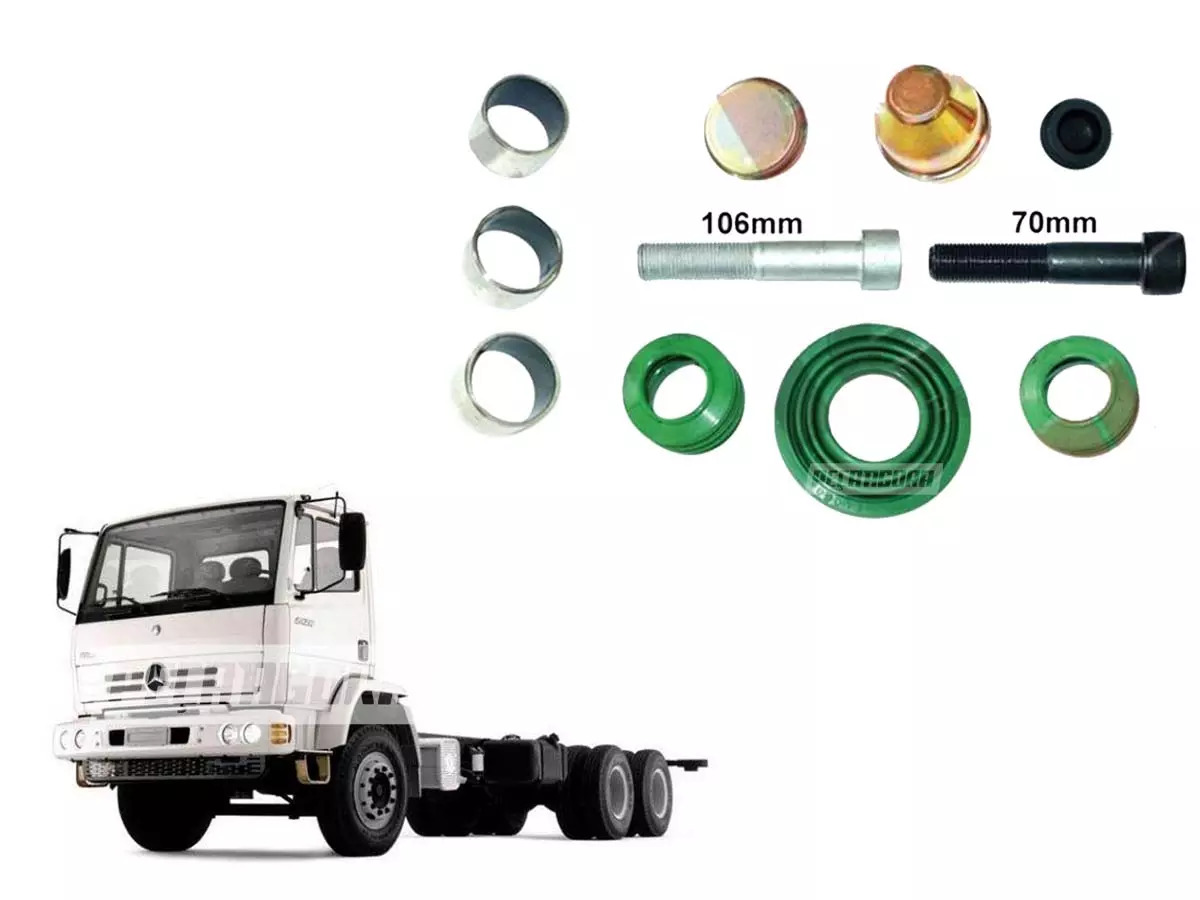 REPARO PINCA FREIO 17,5'' MB 712 914C LO914 LO915 (6401750750-BZ0714)