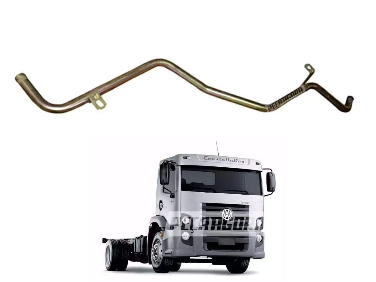 TUBO AGUA MOTOR VW 12140H 1991 A 1998 13170 13180 15170 15180 15190 ELETRONICO (