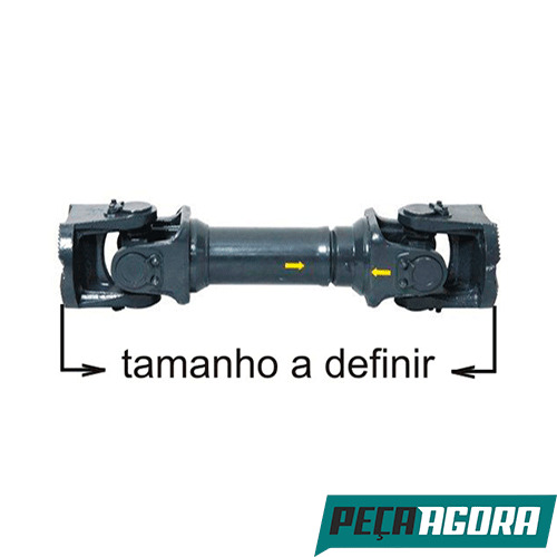 CARDAN COMPLETO TAMANHO A DEFINIR MERCEDES 1634 1938 S 2428  (L41171U)