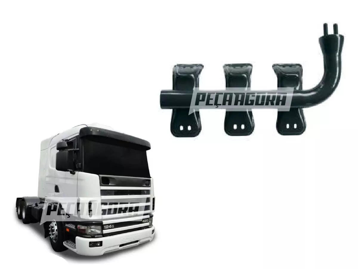 SUPORTE PARALAMA TRACAO DIANTEIRA TRASEIRO LD PARA SCANIA 124 DIREITO (1457924)
