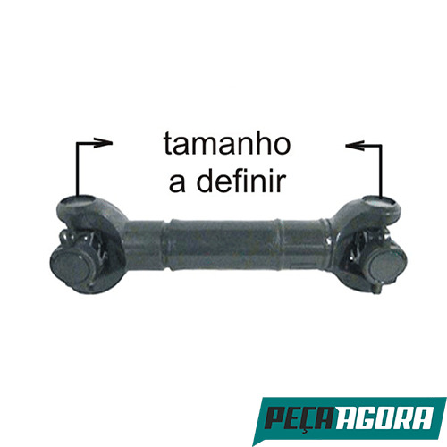 CARDAN COMPLETO TAMANHO A DEFINIR PARA SCANIA P 400/ K 124 ONIBUS (L41172T)