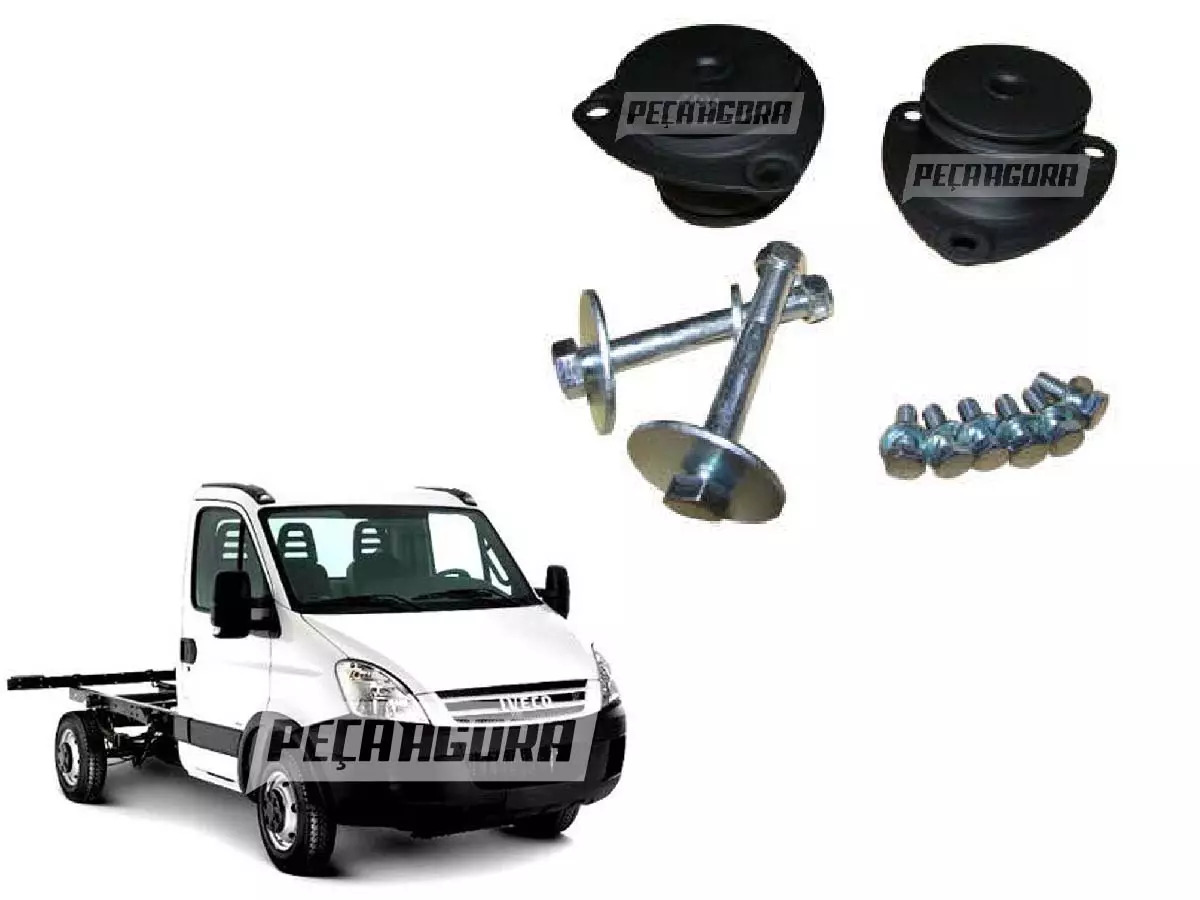 JOGO COXIM FIXACAO CABINE TRASEIRO PARA IVECO DAILY 35S14 35C14 35C15 40C14 40S1