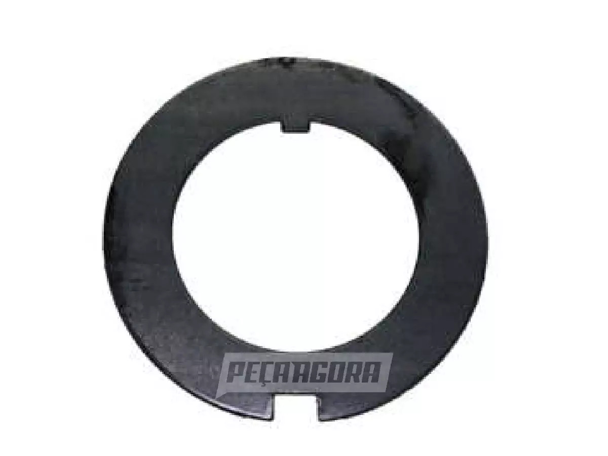 ARRUELA CALCO 80MM ACO CARBONO GUERRA SEMI REBOQUE BI TREM ENCOSTO CUBO RODA (70