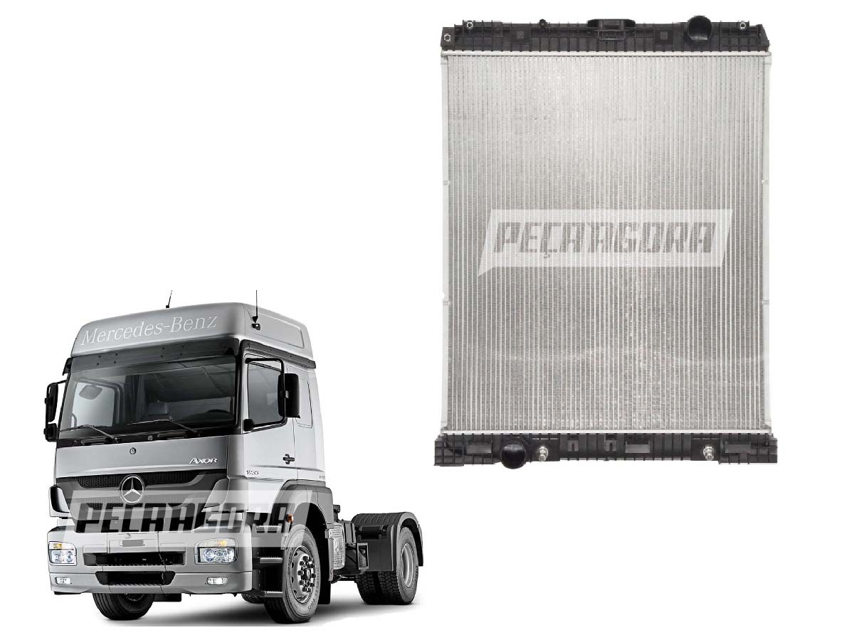 RADIADOR AGUA MB AXOR 1823 1833 1933 2528 2533 2625K 2628K 2825 2826 2831K  (940