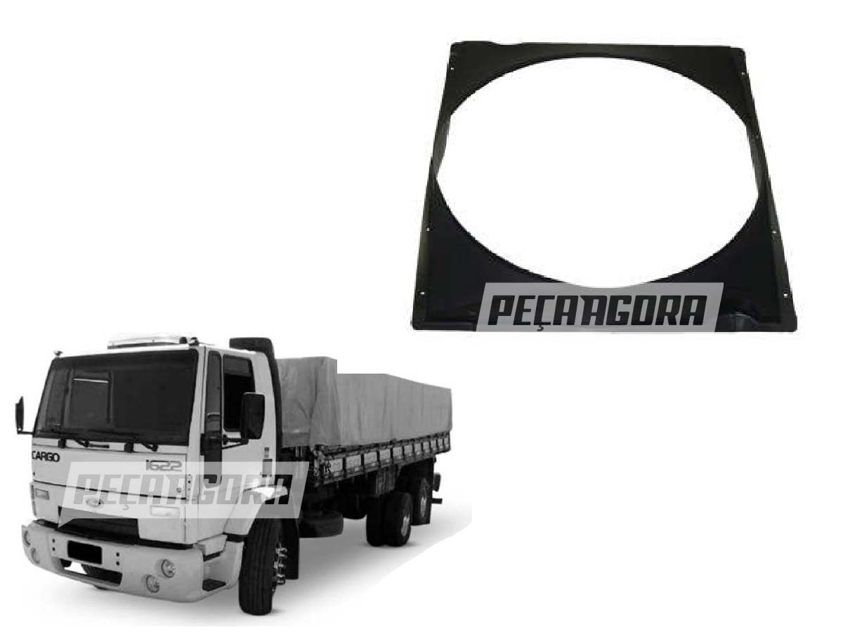 DEFLETOR AR RADIADOR MOTOR FORD CARGO 1617 1422 1622 1722 2322 (XC458146EA)