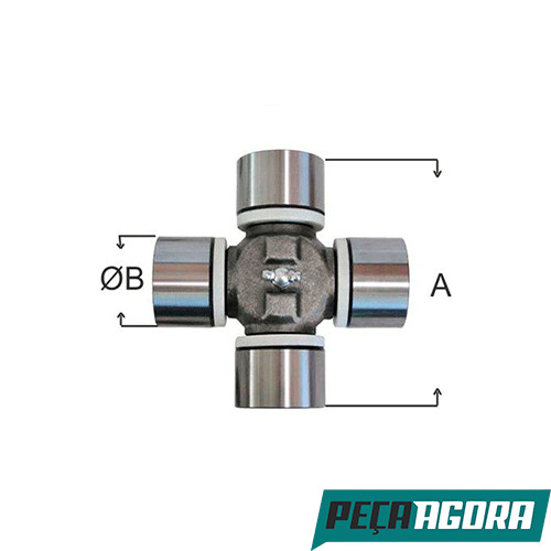 CRUZETA CARDAN A 163,00 B 60,00 PARA IVECO MB MERCEDES BENZ VW (7149670)