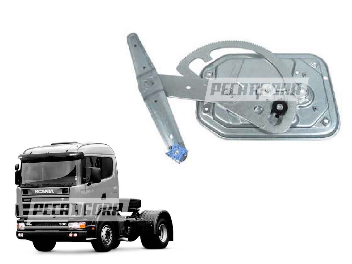MAQUINA VIDRO ELETRICA SEM MOTOR PARA SCANIA 94 114 124 (2572349)