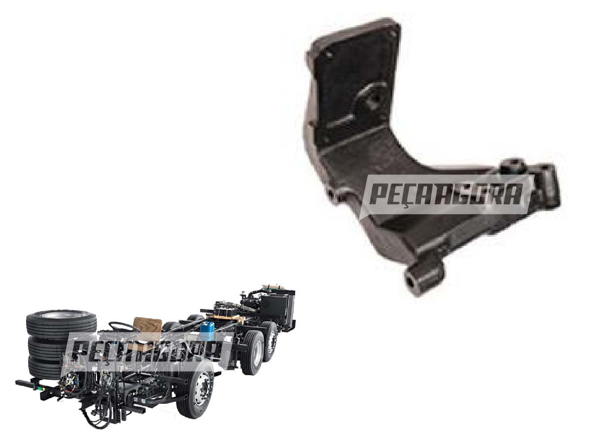 SUPORTE COMPRESSOR AR MB O371 366 OH1621 OH1418 (3760920140,)