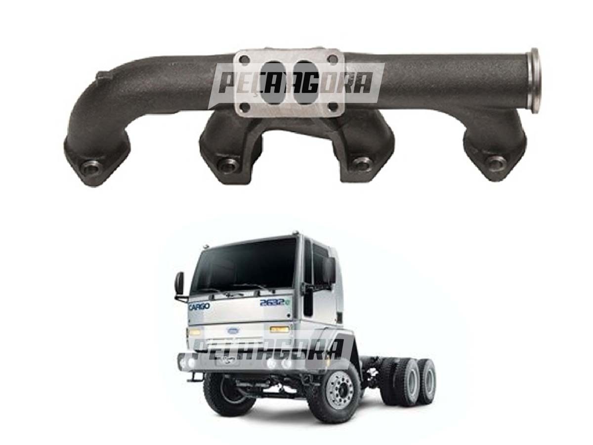 COLETOR ESCAPE VW 19320E 25320 31320E FORD CARGO 1932 1933 2632 3132 3133 (2T212