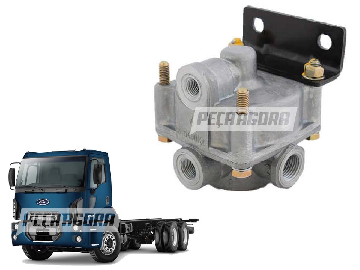 VALVULA RELE FORD CARGO 1317C 1417C 1521C 1617C 1621C 1717C 1722C 2422C (9730010