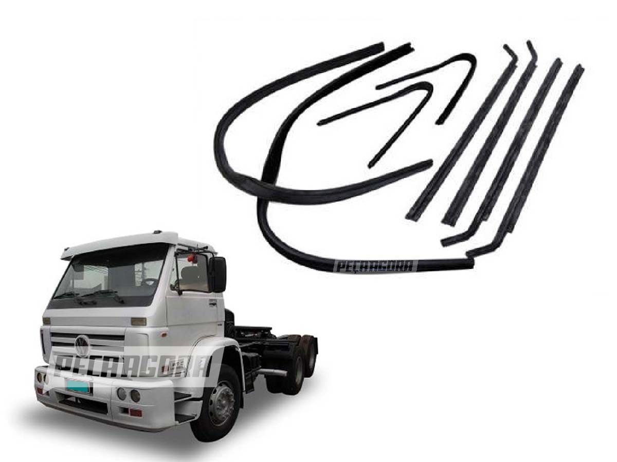 CANALETA VIDRO VW CAMINHAO 2000 EM DIANTE EXCETO CONSTELLATION COM PESTANA 8 PEC
