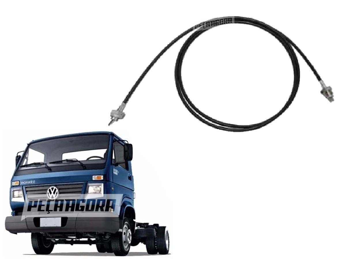 CABO VELOCIDADE 2680MM VW 7100 8100 8140 1997 A 2000 COM TACOGRAFO 5MM VOLKSWAGE
