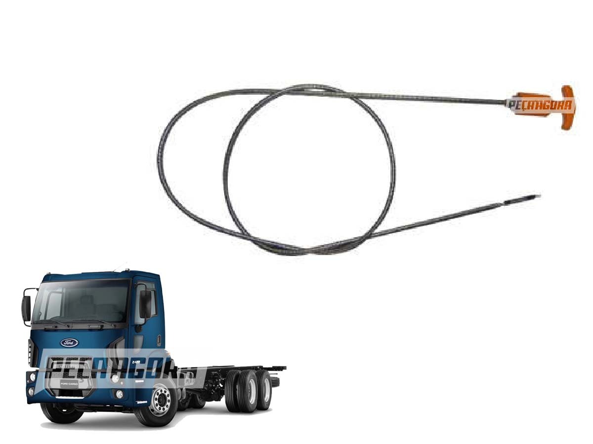 VARETA NIVEL OLEO MOTOR 1378MM FORD CARGO 1721 2421 CUMMINS 5.9L 2001 DIANTE 162