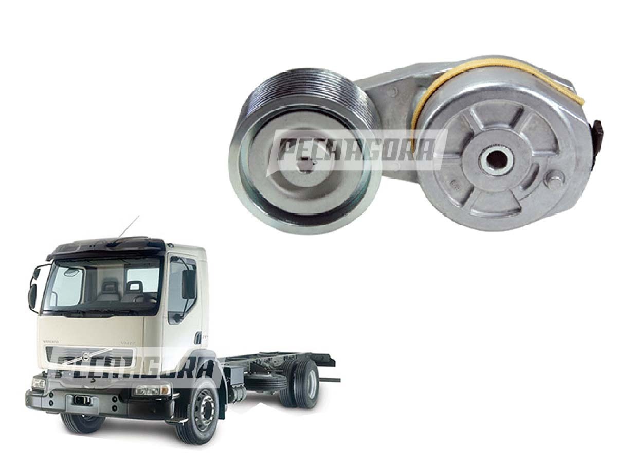 ESTICADOR CORREIA VOLVO VM 210 240 260 310 B12B B12M B7R B09 POLIA ESTRIADA (205