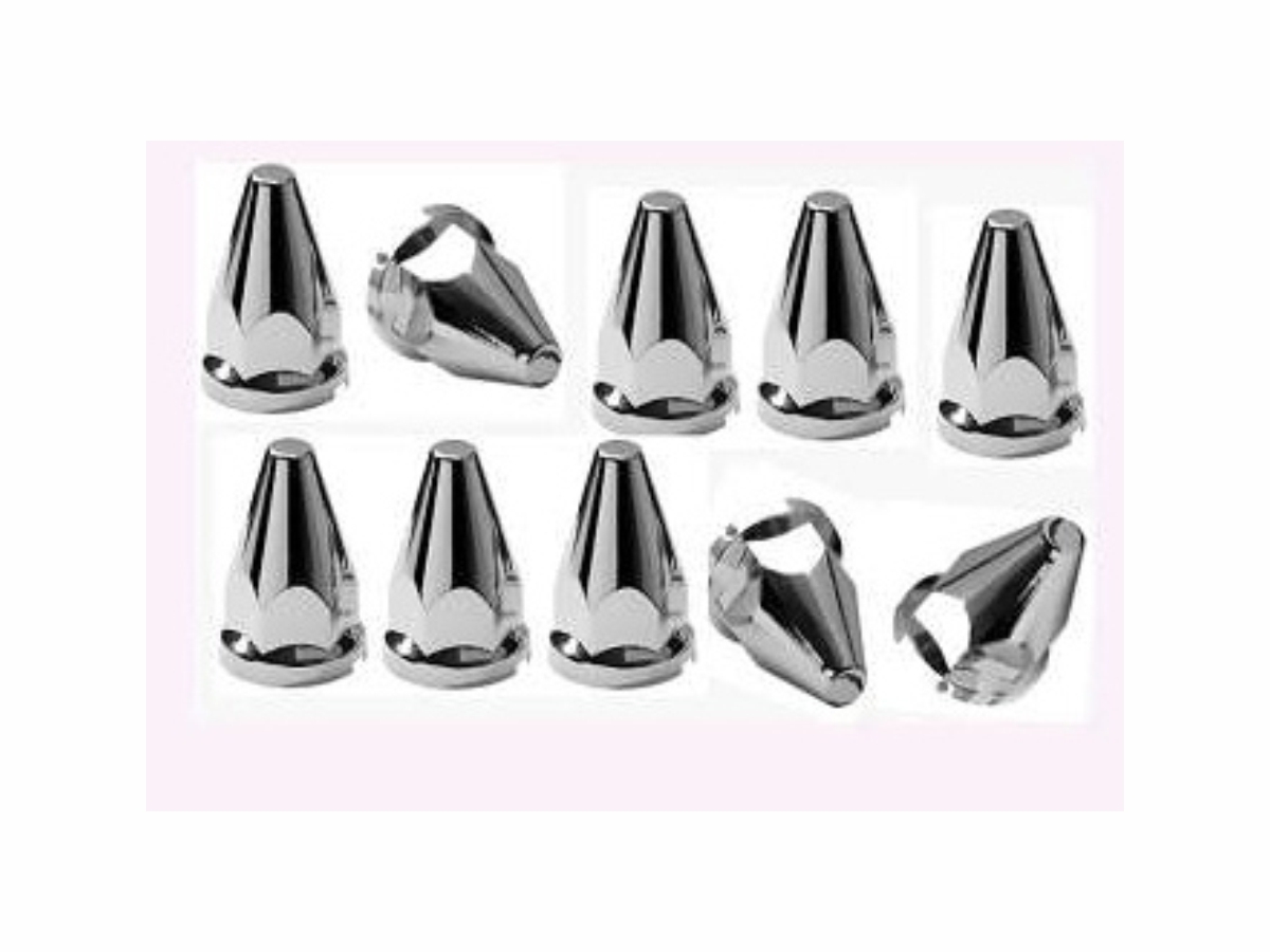 KIT 20 UNIDADES CAPA PORCA RODA CROMADA 32/33 ARGENTINA (DK00041)