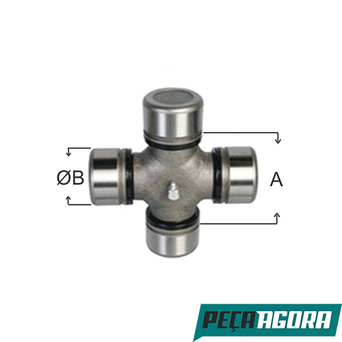 CRUZETA CARDAN A 117,00 B 68,05 MB MERCEDES BENZ AXOR 2035 (9424100231)