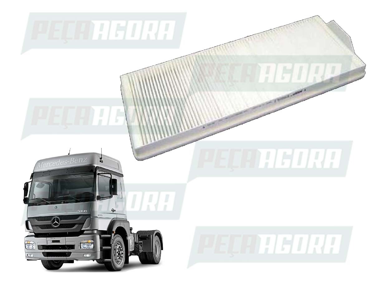 FILTRO AR CABINE MB AXOR 1933 2035 2036 2040 2044 2533 2540 2541 2544 2640 2641 