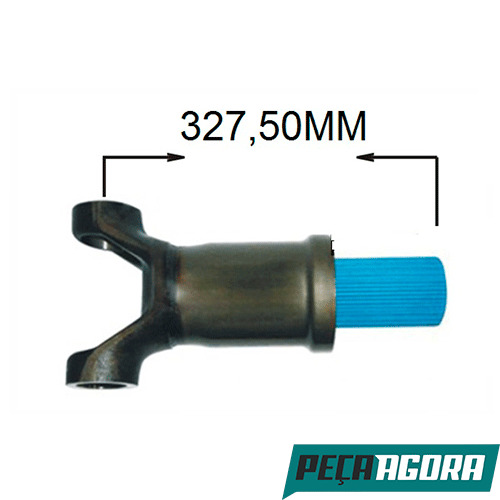 PONTUVA CARDAN ACO PARA SCANIA P 40 EXP/ 113 H - 8 MARCHAS/ PF 40 (L41299)
