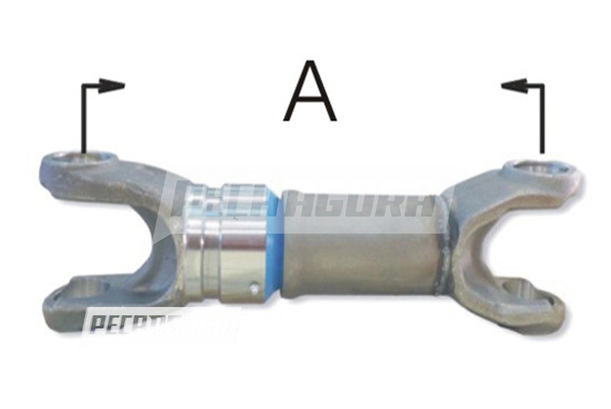 CARDAN-(ENTRE EIXO) A=434 MM FECHADO CENTRO A CENTRO DA CRUZETA PARA IVECO VOLVO