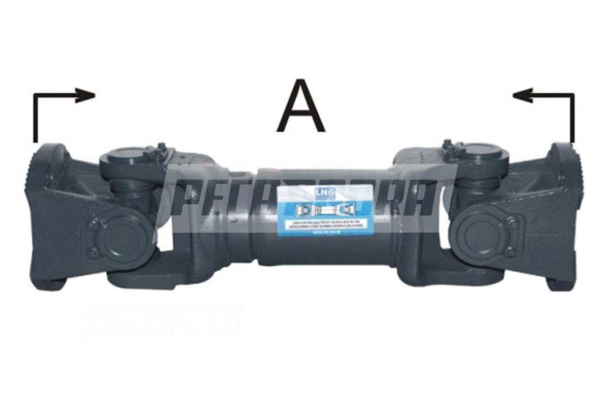 CARDAN COMPLETO ENTRE EIXO 630MM VW CONTELLATION VOLVO FH PARA IVECO  (41201726)