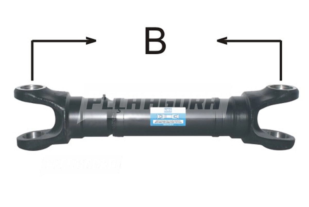 CARDAN ENTRE EIXO PARCIAL MB 2635 2638 MERCEDES BENZ (L41654L)