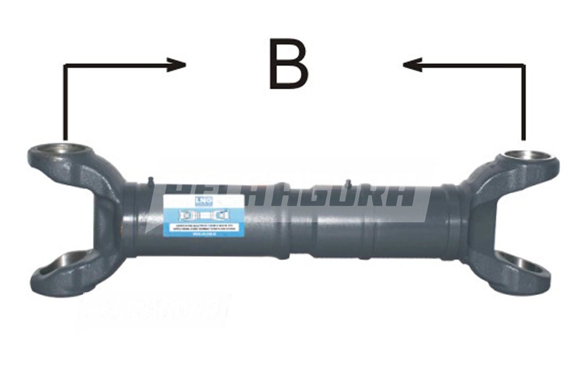 CARDAN ENTRE EIXO PARCIAL PARA SCANIA 124 CRUZETA 5-12072X CZ-277 (L41654O)