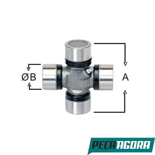 CRUZETA CARDAN A 93,00 B 34,90 FORD VALTRA/VALMET (1216226491)