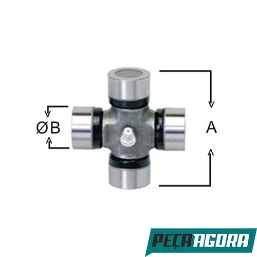 CRUZETA CARDAN KOMATSU  PARA NEW HOLLAND  VALTRA/VALMET (6885523)