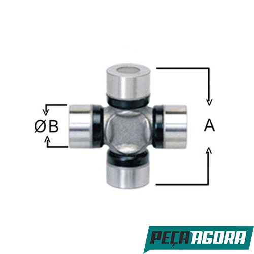 CRUZETA CARDAN A 62,00 B 23,80 AGCO (MAXION)  VALTRA/VALMET (2994959)