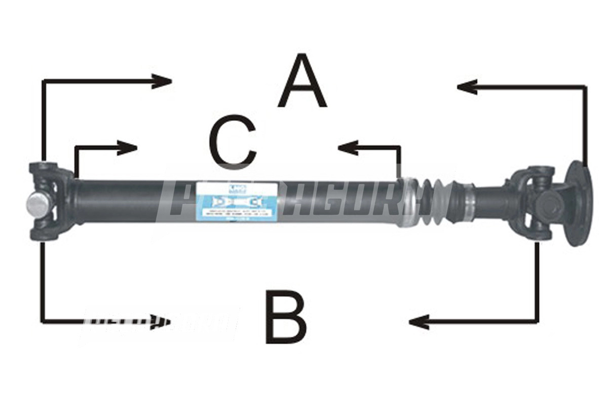 CARDAN COMPLETO DIANTEIRO 690MM CHEVROLET S10 2012 4X4  (94713109)