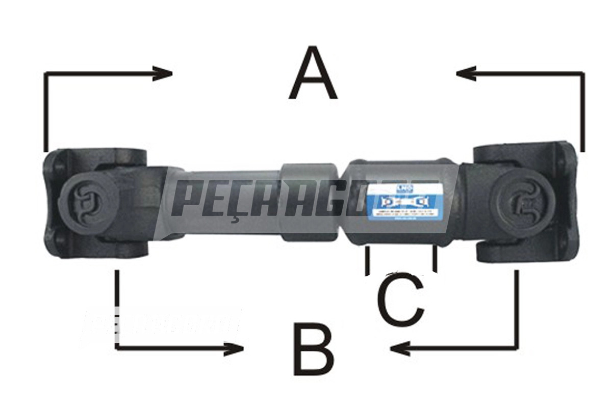 CARDAN COMPLETO 310MM JACTO STAR (RG251883)