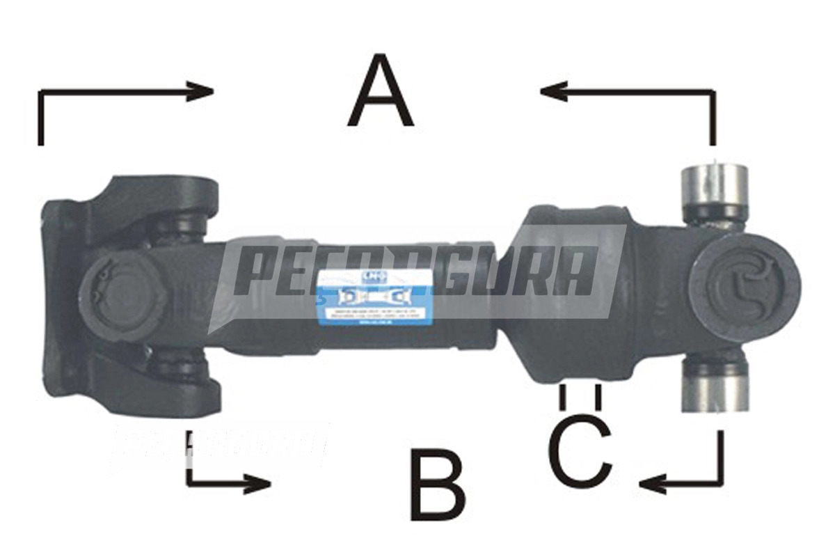 CARDAN COMPLETO 295MM JACTO UNIPORT 2500 3000 STAR (1188631)