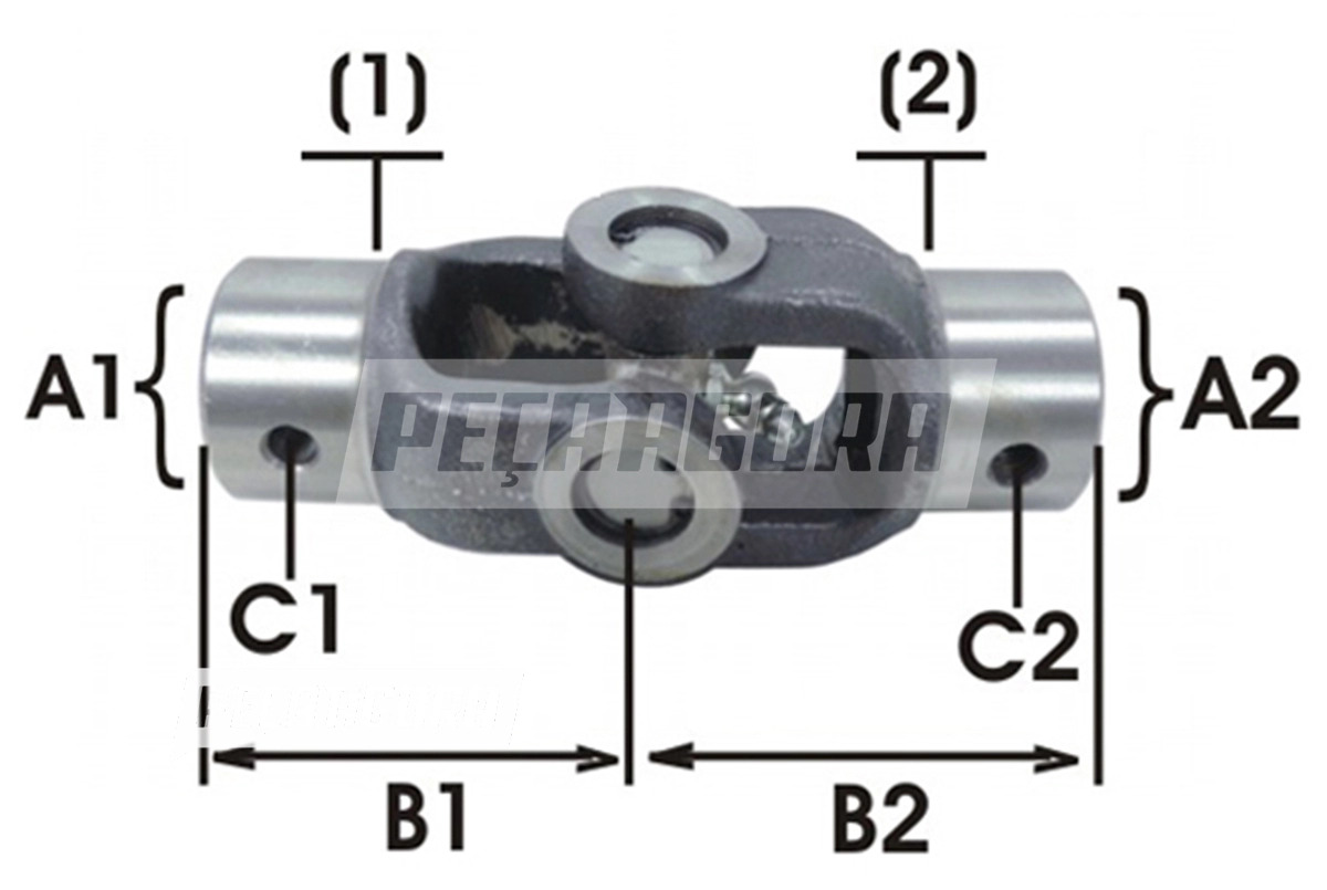 JUNTA BASCULANTE  TERMINAL S CHAVETA (L28033)