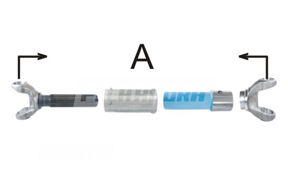 CARDAN ENTRE EIXO PARA SCANIA 113 CRUZETA 5-12072X CZ-277 (L41654M)