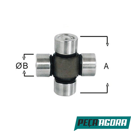 CRUZETA CARDAN A 135,00 B 47,70 VW MAN TGX 29440 33440 VOLKSWAGEN (2V5521353A-L8