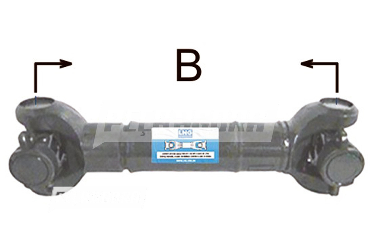 CARDAN COMPLETO TRASEIRO PARA SCANIA P400 K124 R113 R114 R124 (L41427F)