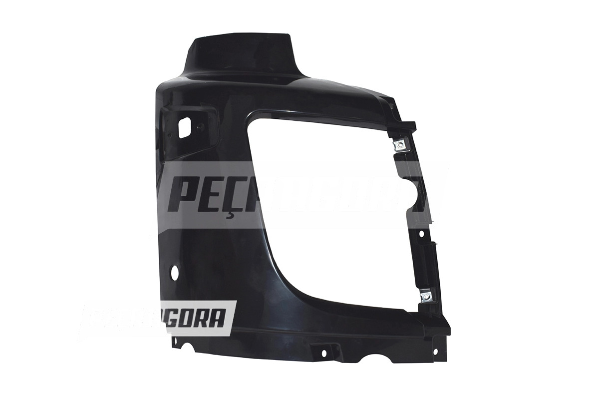 MOLDURA FAROL LD VOLVO FMX DIREITO (21404043)