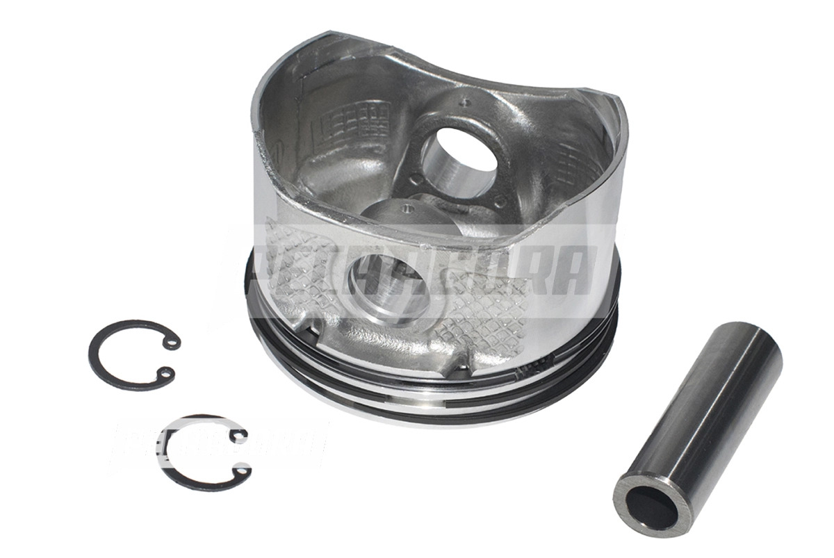 PISTAO COMPRESSOR COM ANEIS MB AXOR OM457 FORD CARGO 1215 1217 1417 VW 16170 141