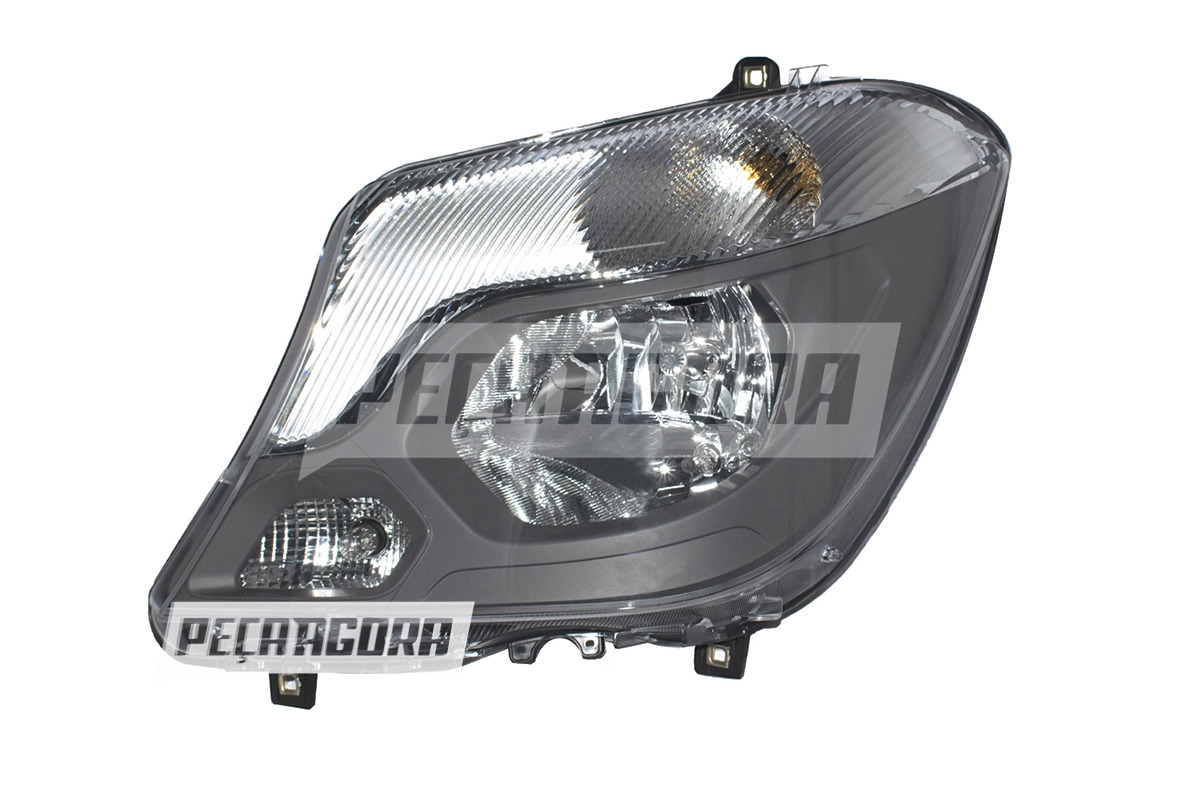 FAROL PRINCIPAL LE MB SPRINTER 2017 EM DIANTE ESQUERDO (9068202361)